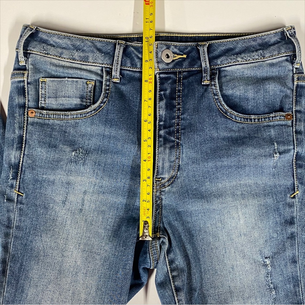 15. Pilcro And The Letterpress - Anthropologie | Ultra High-Rise Skinny Jeans - Picture 11 of 12